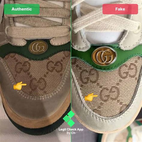 fake gucci back|how to tell if gucci shoes are real.